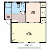 ドミール野村の間取り画像