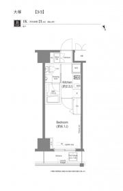 プラウドフラット新大塚の間取り画像