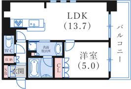 ワコーレザ神戸旧居留地レジデンスタワーの間取り画像