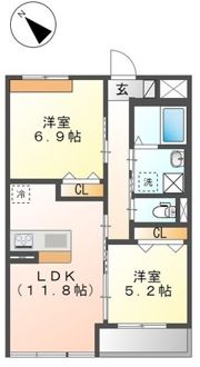 ペガサスの間取り画像