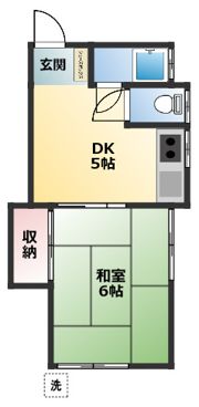 AKハイツの間取り画像