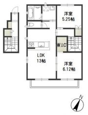 パナシア Aの間取り画像