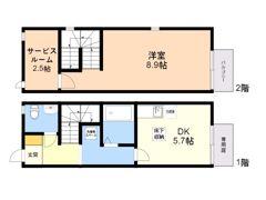 Casa JR箱崎2の間取り画像