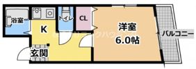 メゾンかなめの間取り画像