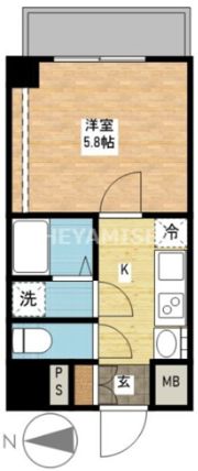 ヴィオラ元船の間取り画像