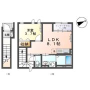 TKYプレイス河原町の間取り画像