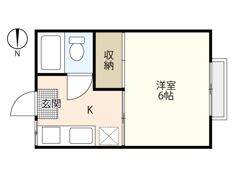 アレイ牛田の間取り画像