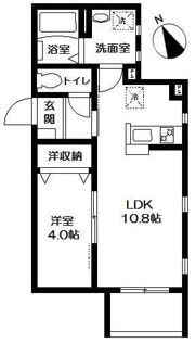 レスポワールの間取り画像