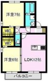 セリジエA・Bの間取り画像