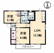 ル・レーヴ新保の間取り画像