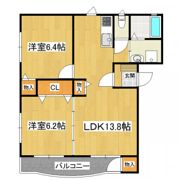 コーポラス高野の間取り画像