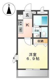 エバーハイツの間取り画像