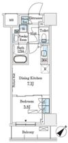 パークアクシス横浜伊勢佐木町通りの間取り画像