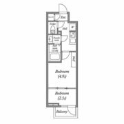 ALTERNA神楽坂Ⅱの間取り画像