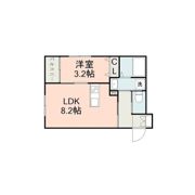 ライトアロー楠の間取り画像