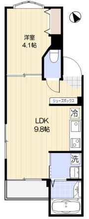 クレ・ドゥ・レスポワールの間取り画像