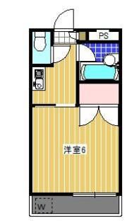 三栄ハイツⅡの間取り画像