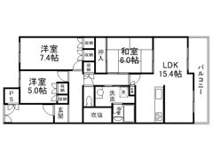 コート須磨関守町の間取り画像