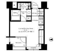 パークアクシス神楽坂ステージの間取り画像