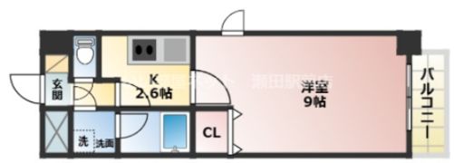 エンゼルプラザ大津中央の間取り画像