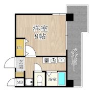 新梅田プライムの間取り画像