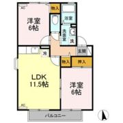 トゥインクル土手内の間取り画像
