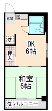 サンシャイン王子の間取り画像