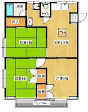 メゾンシルクの間取り画像