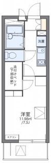 レオパレスブルースカイの間取り画像