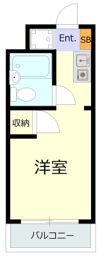 サンホワイト磯子の間取り画像