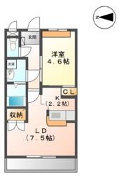 EAST 135．22の間取り画像