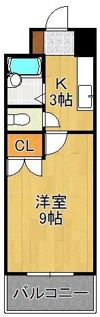 ウインズ浅香Iの間取り画像