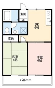 ファミールコミヤの間取り画像