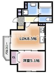 スリール明和Ⅰの間取り画像