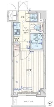 ルーブル蒲田南参番館の間取り画像