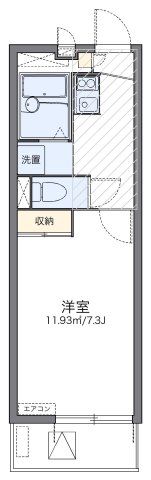 レオパレススマイル湘南台の間取り画像