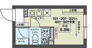 COCOFLAT下井草の間取り画像