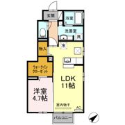 セジュールセラFの間取り画像