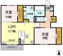 GLUCK西城の間取り画像