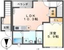 グリーンハイツ フジタの間取り画像