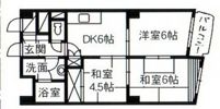 チサンマンション広島の間取り画像