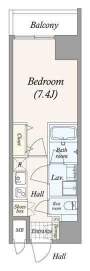 GRAN PASEO上野の間取り画像