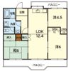 あさひマンション渡鹿の間取り画像