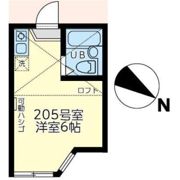 ユナイト上町ヘルマンミュラーの間取り画像