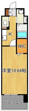 ギャラン二島の間取り画像