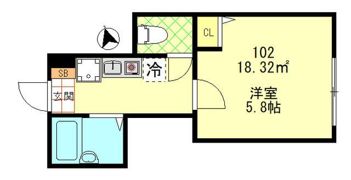 府中の森Twinkleの間取り画像