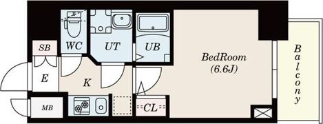 CK-RESIDENCE野並駅前の間取り画像