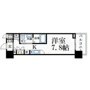 エスリード御堂筋梅田の間取り画像
