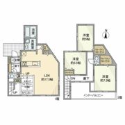 三橋の間取り画像