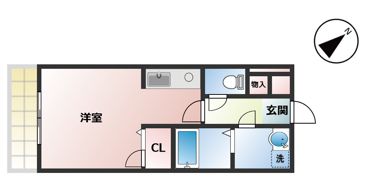 クレスト殿町の間取り画像